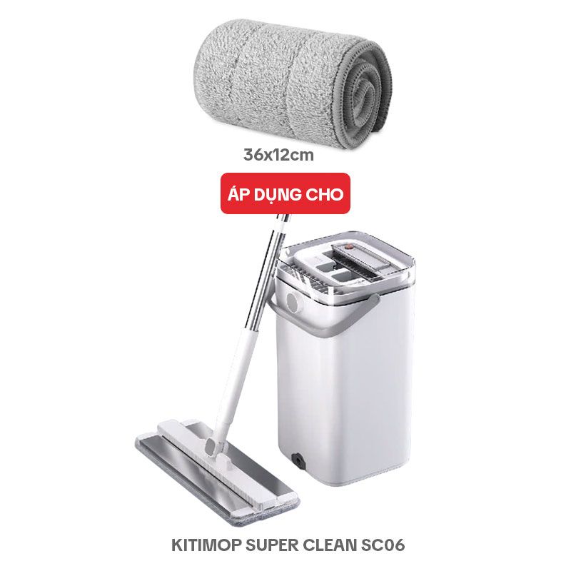 Bông Lau Nhà Thay Thế KITIMOP SUPER CLEAN SC06-1