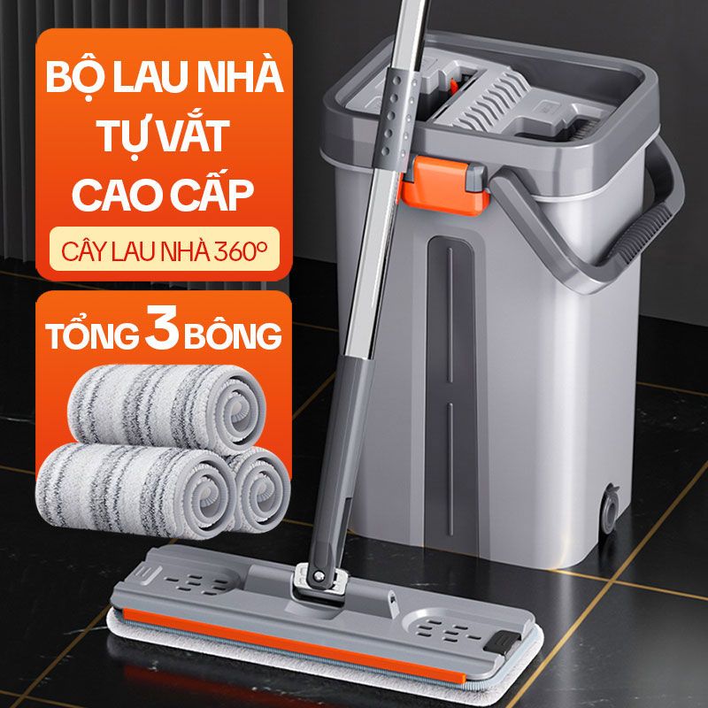 Bộ Cây Lau Nhà KITIMOP SM33 PRO
