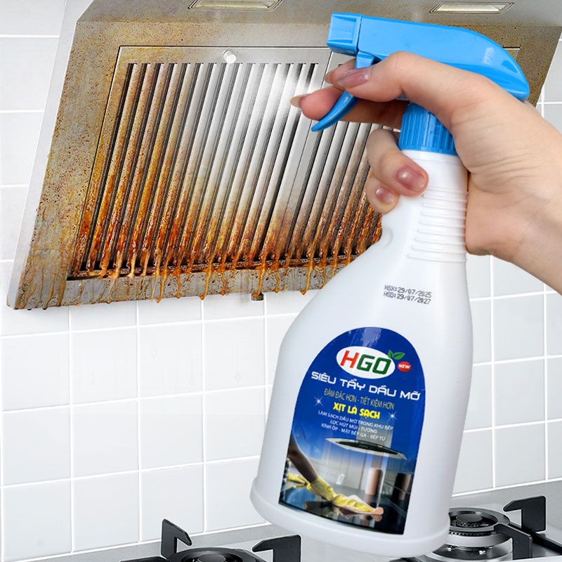 Tẩy Dầu Mỡ Nhà Bếp HGO