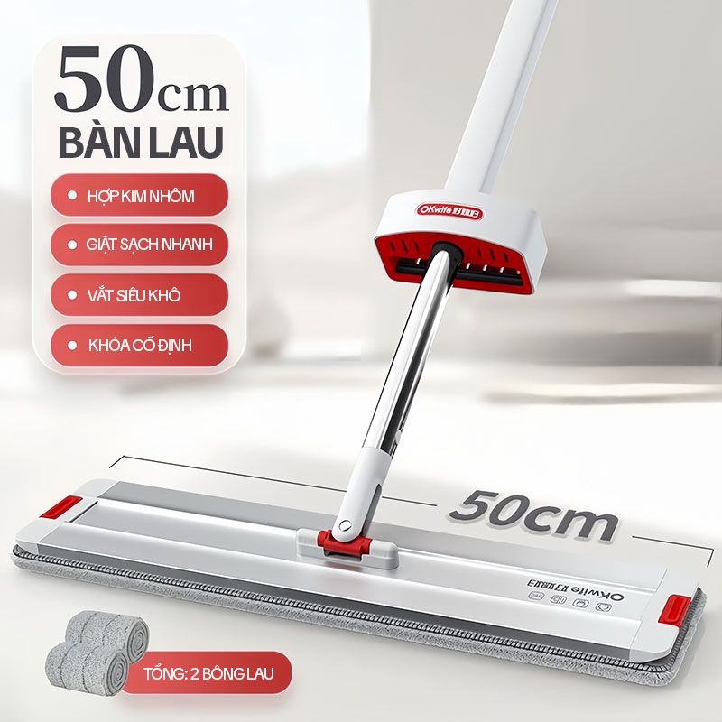 Bông Lau Nhà Thay Thế OKwife HD-7040A Mã PJ-7040A-PTB 7 cay lau nha tu vat 3