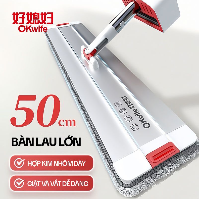Cây Lau Nhà Tự Vắt OKwife HD-7040