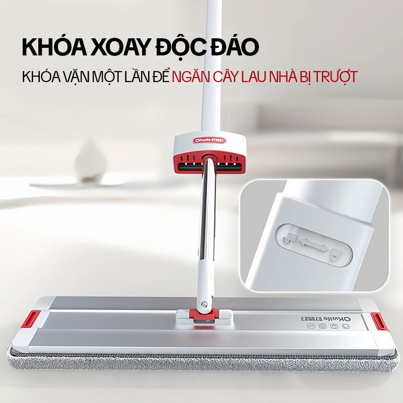 Bông Lau Nhà Thay Thế OKwife HD-7040A Mã PJ-7040A-PTB 6 choi lau nha thong minh 2