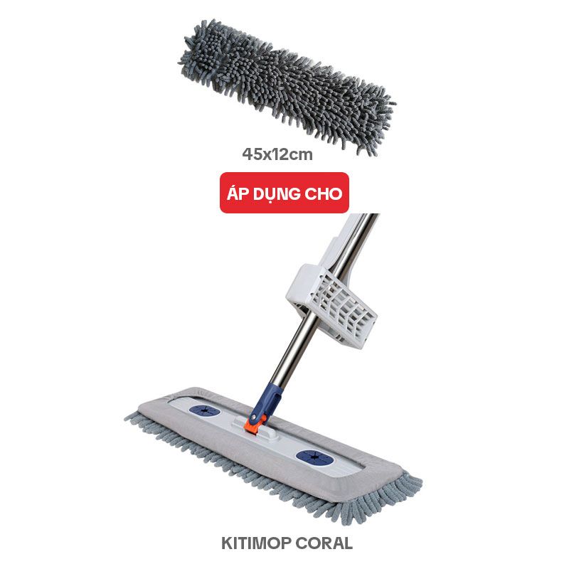 Bông Lau Nhà Thay Thế KITIMOP CORAL Mã KTMC-01-1