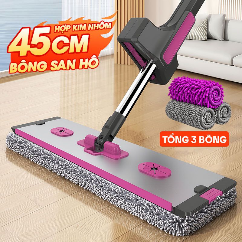 Cây lau nhà tự vắt Kitimop KTM-45 Pro