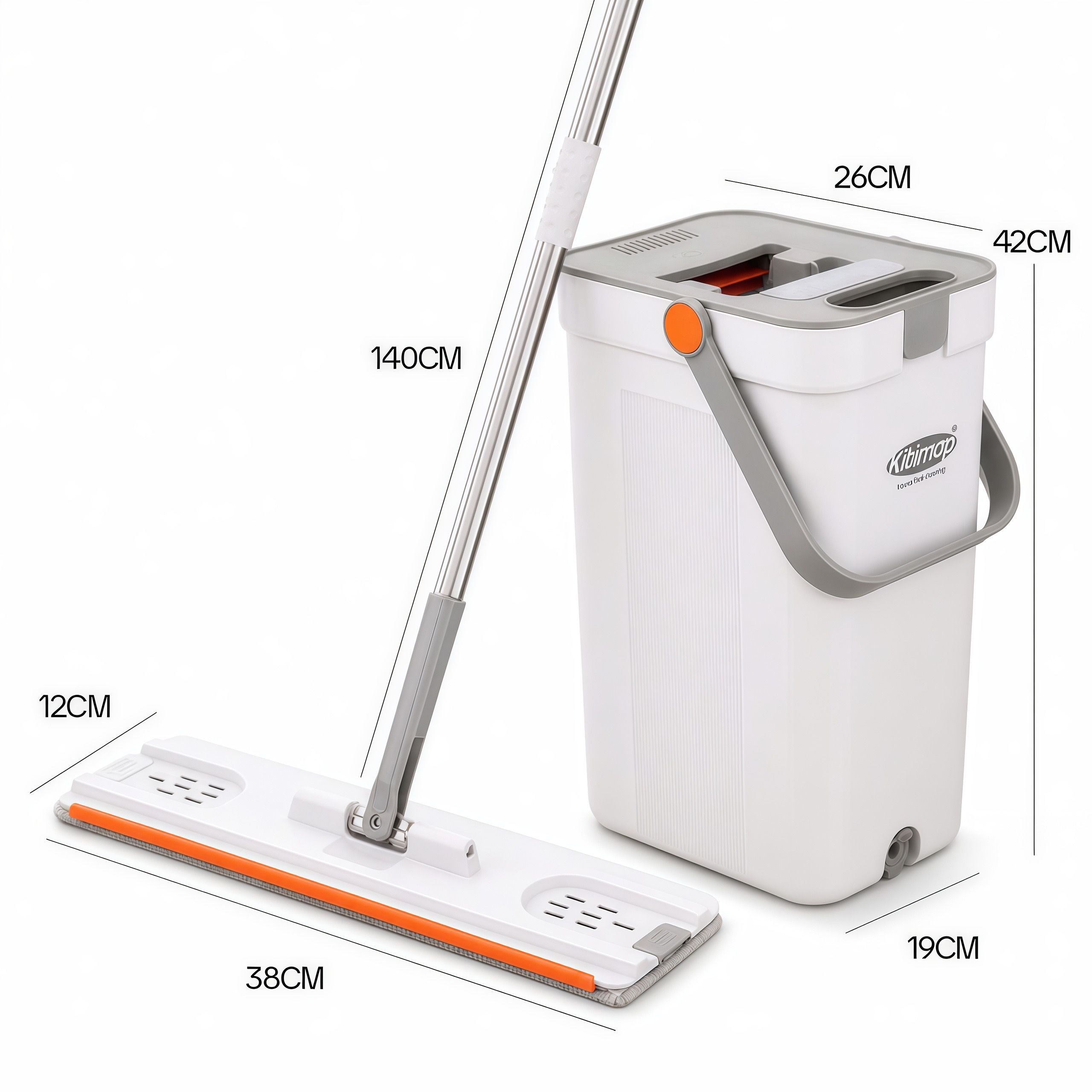 Cây Lau Nhà Tách Nước Bẩn KITIMOP SC09 9 Bộ lau nhà tách nước bẩn Kitimop SC09